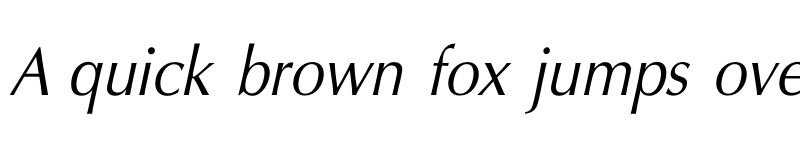 Preview of FONTSPRING DEMO - Opal Bulgarian Italic font