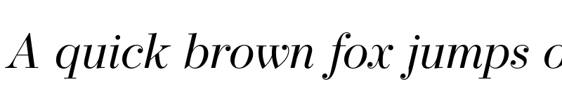 Preview of FONTSPRING DEMO - Operetta 12 Italic font