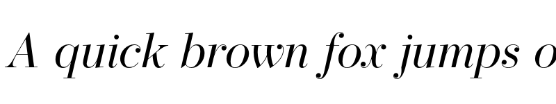 Preview of FONTSPRING DEMO - Operetta 18 Italic font