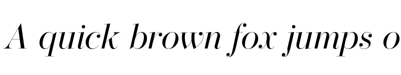 Preview of FONTSPRING DEMO - Operetta 32 Italic font