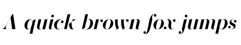 Preview of FONTSPRING DEMO - Operetta 52 Demi Bold Italic font