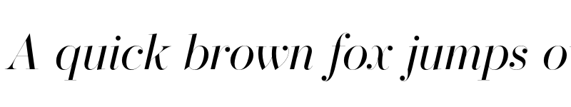 Preview of FONTSPRING DEMO - Operetta 52 Italic font