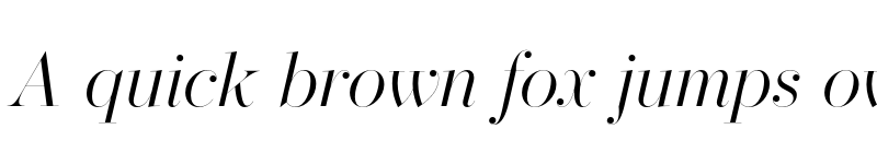 Preview of FONTSPRING DEMO - Operetta 52 Light Italic font