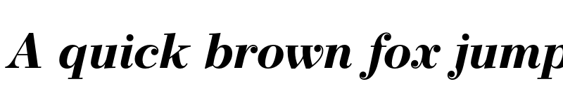 Preview of FONTSPRING DEMO - Operetta 8 Bold Italic font