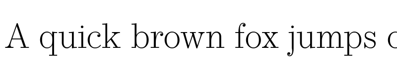 Preview of FONTSPRING DEMO - Operetta 8 Extra Light Regular font