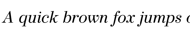 Preview of FONTSPRING DEMO - Operetta 8 Italic font