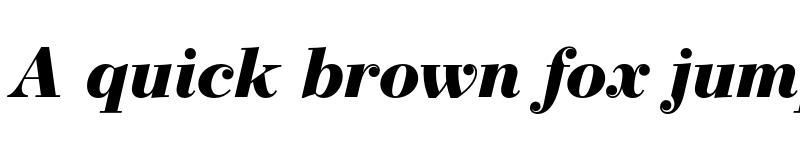 Preview of FONTSPRING DEMO - Operetta 8 Ultra Bold Italic font