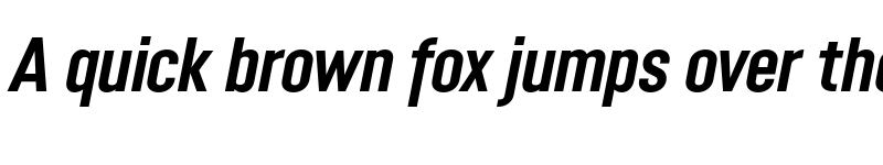 Preview of FONTSPRING DEMO - Opinion Pro Cn Bold Italic font