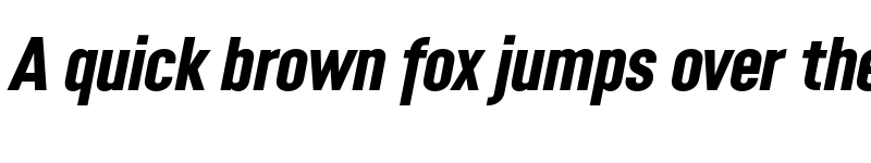 Preview of FONTSPRING DEMO - Opinion Pro Cn ExBd Italic font