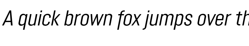 Preview of FONTSPRING DEMO - Opinion Pro Cn Italic font