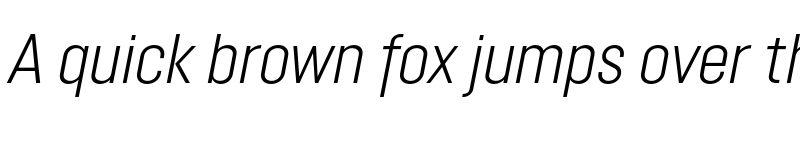 Preview of FONTSPRING DEMO - Opinion Pro Cn Lt Italic font