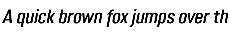 Preview of FONTSPRING DEMO - Opinion Pro Cn SmBd Italic font