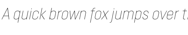 Preview of FONTSPRING DEMO - Opinion Pro Cn Th Italic font