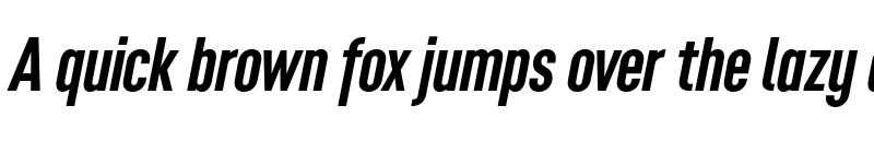 Preview of FONTSPRING DEMO - Opinion Pro ExCn Bold Italic font