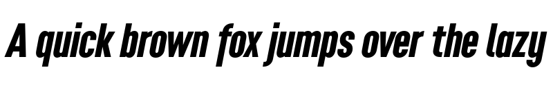 Preview of FONTSPRING DEMO - Opinion Pro ExCn ExBd Italic font