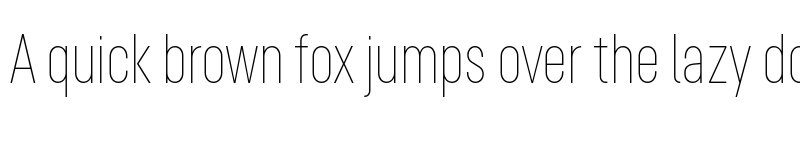 Preview of FONTSPRING DEMO - Opinion Pro ExCn Th Regular font