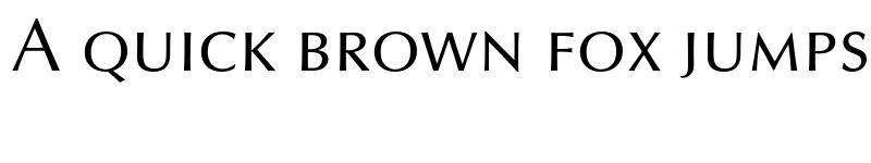 Preview of FONTSPRING DEMO - Opus Pro Caps Regular font