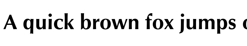 Preview of FONTSPRING DEMO - Opus Pro Medium font