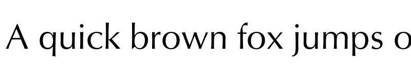 Preview of FONTSPRING DEMO - Opus Pro Regular font