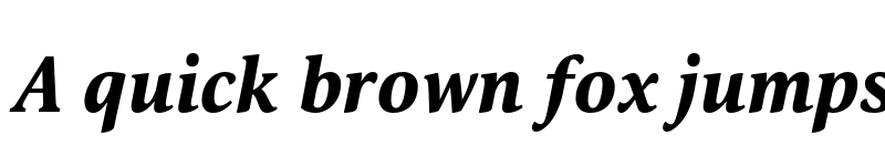 Preview of FONTSPRING DEMO - Orbi Black Italic font