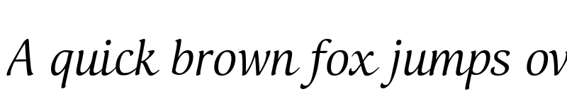 Preview of FONTSPRING DEMO - Orbi Calligraphic One Regular font