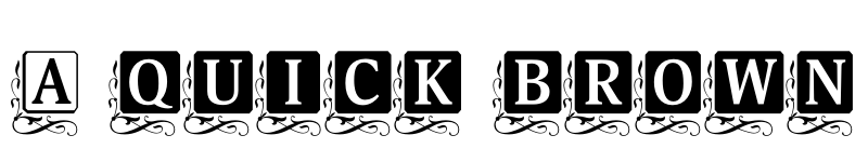 Preview of FONTSPRING DEMO - Orbi Initials One Regular font