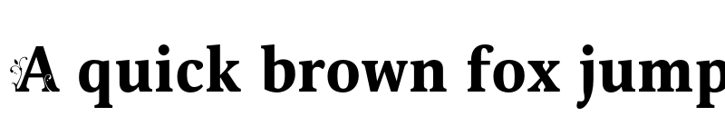 Preview of FONTSPRING DEMO - Orbi Initials Three Regular font