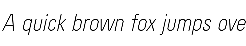 Preview of FONTSPRING DEMO - Order Lt Italic font
