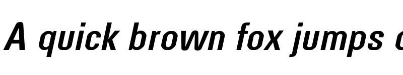 Preview of FONTSPRING DEMO - Order Rg Bold Italic font