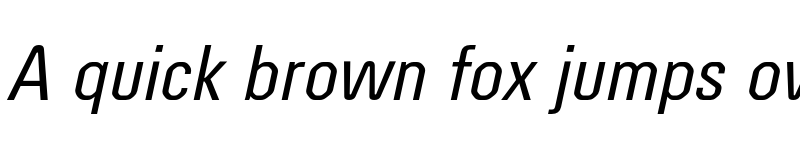 Preview of FONTSPRING DEMO - Order Rg Italic font