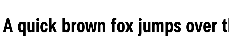 Preview of FONTSPRING DEMO - Ordina Compressed Bold font