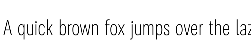 Preview of FONTSPRING DEMO - Ordina Compressed Extralight Regular font