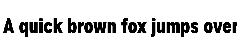 Preview of FONTSPRING DEMO - Ordina Compressed Heavy Regular font