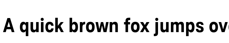 Preview of FONTSPRING DEMO - Ordina Condensed Bold font