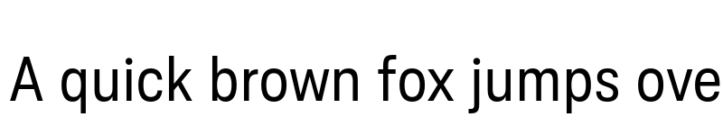 Preview of FONTSPRING DEMO - Ordina Condensed Regular font