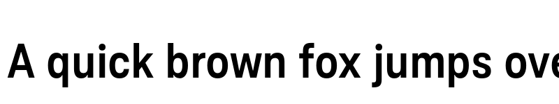 Preview of FONTSPRING DEMO - Ordina Condensed Semibold Regular font