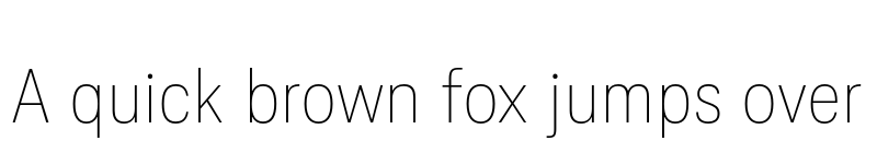 Preview of FONTSPRING DEMO - Ordina Condensed Thin Regular font