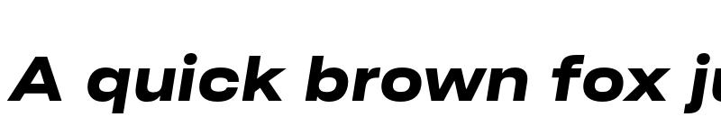 Preview of FONTSPRING DEMO - Ordina Expanded Heavy Italic font