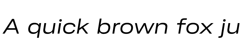 Preview of FONTSPRING DEMO - Ordina Expanded Italic font