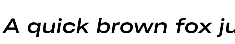 Preview of FONTSPRING DEMO - Ordina Expanded Semibold Italic font