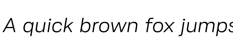 Preview of FONTSPRING DEMO - Ordina Light Italic font