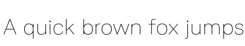 Preview of FONTSPRING DEMO - Ordina Thin Regular font