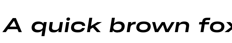 Preview of FONTSPRING DEMO - Ordina Wide Bold Italic font