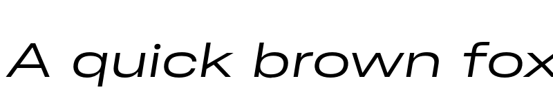 Preview of FONTSPRING DEMO - Ordina Wide Italic font