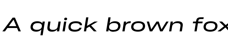 Preview of FONTSPRING DEMO - Ordina Wide Medium Italic font