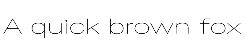 Preview of FONTSPRING DEMO - Ordina Wide Thin Regular font