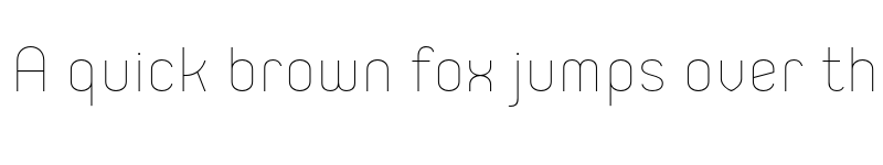 Preview of FONTSPRING DEMO - Orev ExtLt Bold font