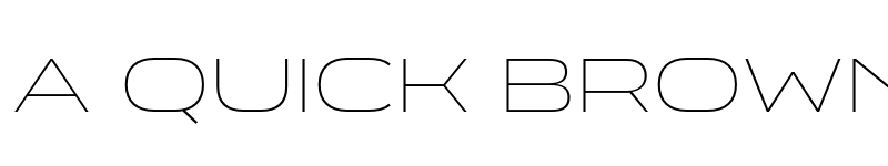 Preview of FONTSPRING DEMO - Organetto Ext Thin Regular font