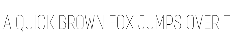 Preview of FONTSPRING DEMO - Organetto UltraCnd Hair Regular font