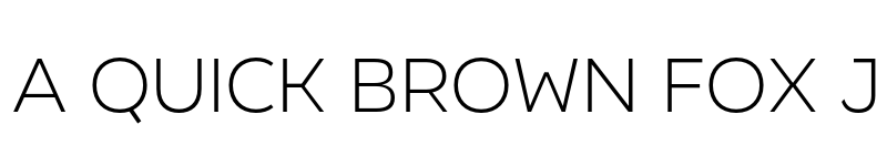 Preview of FONTSPRING DEMO - Organetto UltraLight Regular font